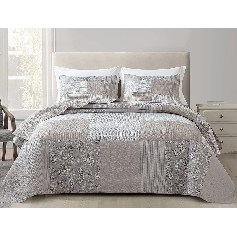 Ademaro quilted cotton discount blanket